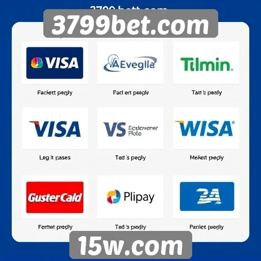 Métodos de pagamento aceitos no site 3799bet